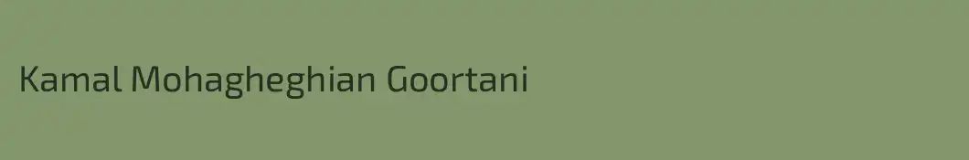Kamal Mohagheghian Goortani